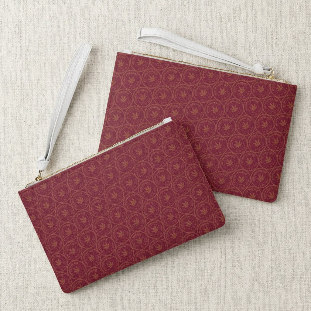 PuffPuffParlour Logo Clutch Bag — Vintage vibe Wristlet