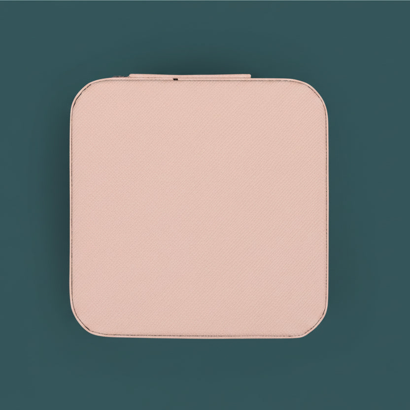 High Society Smoke  – Vintage Style Cannabis Art Compact Travel Jewelry Case