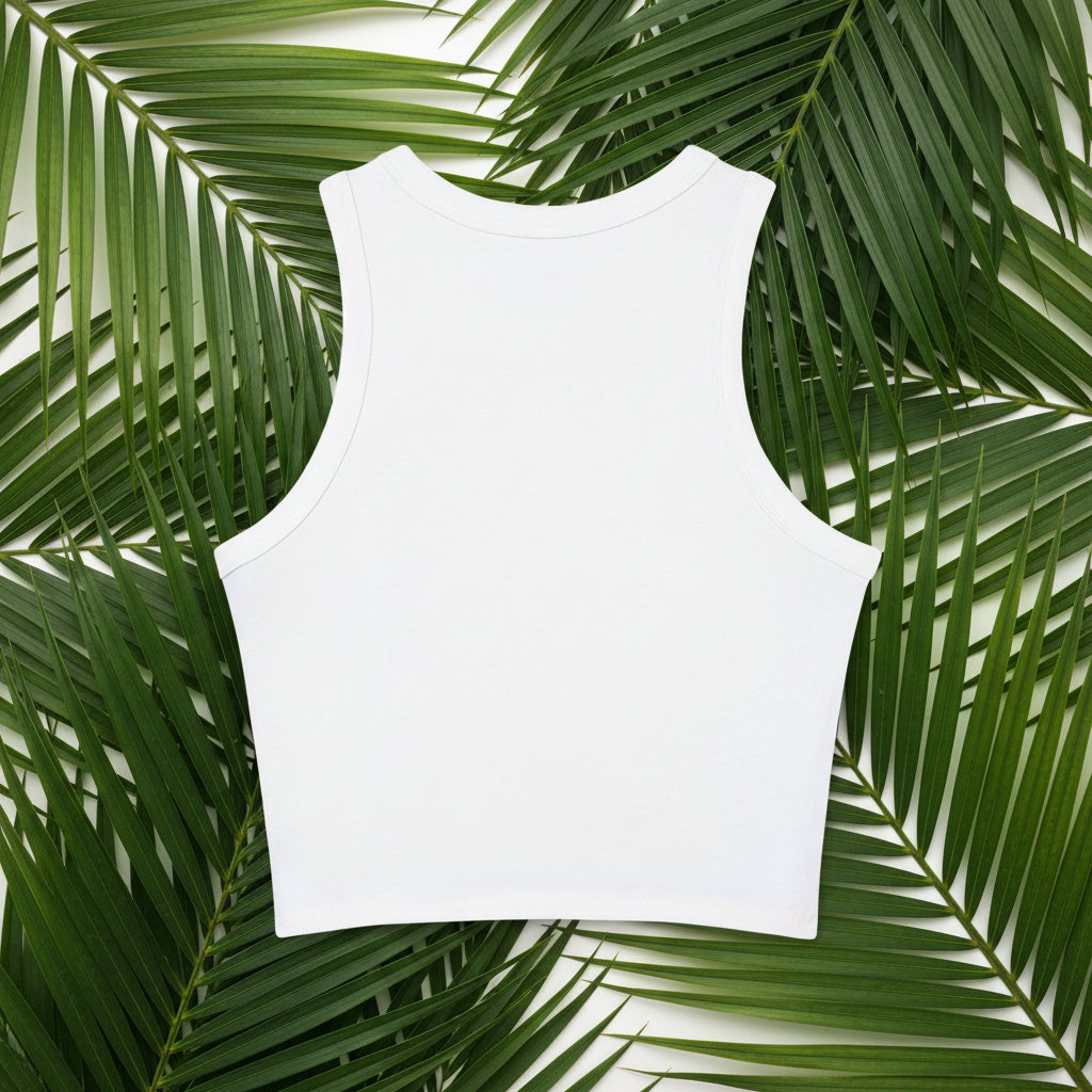 "F*CK MARY KILL" Ribbed Cropped Tank