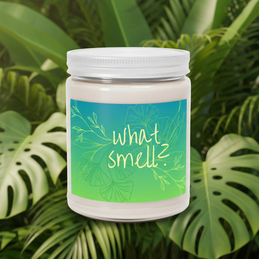 "What Smell?"  Canna/smoke-masking candle