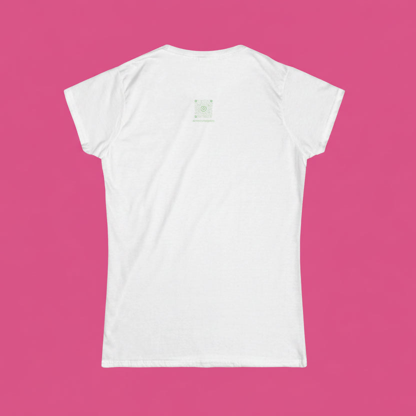 “This Too Shall Pass” Women’s Fitted T-Shirt – Minimal Joint Graphic | Mindful Cannabis Streetwear Tee