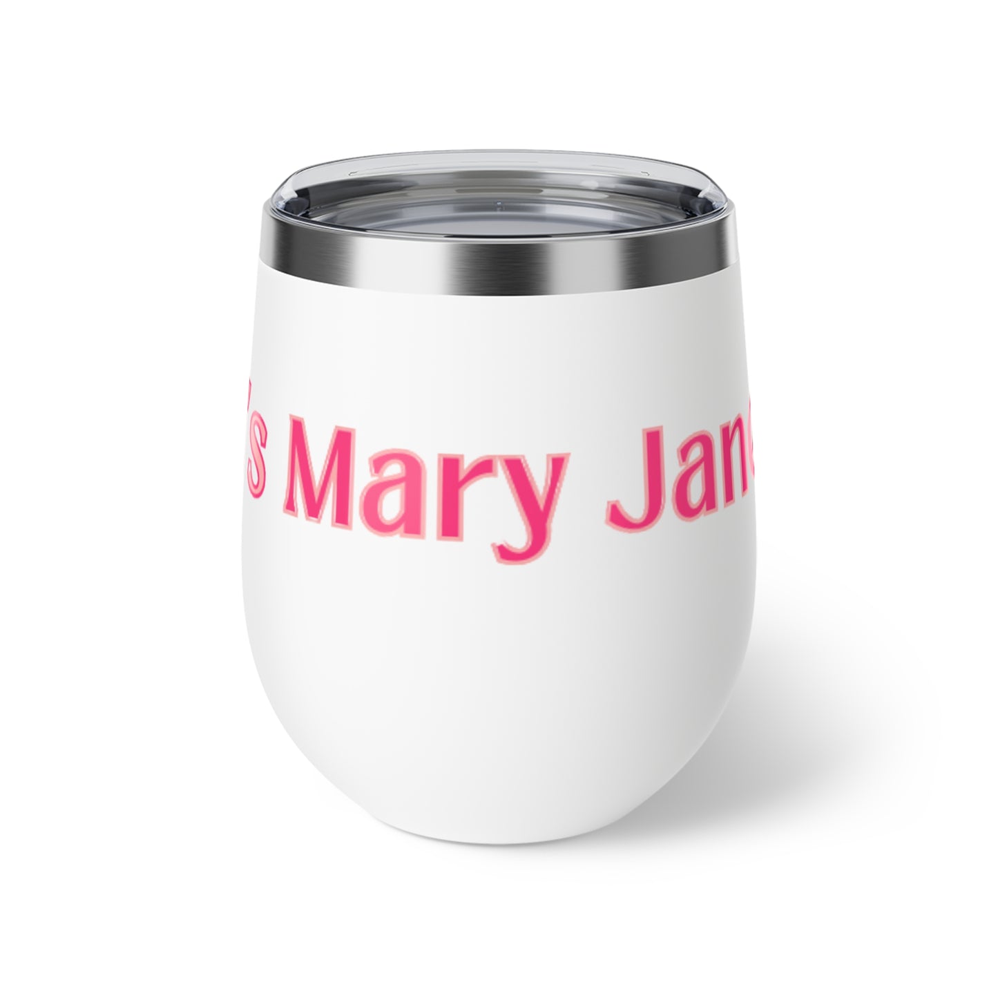 Mama's Mary Jane Juice 12oz Insulated Tumbler — Copper Vacuum Cup, Keeps Drinks Hot & Cold